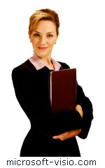 decorative element: business girl